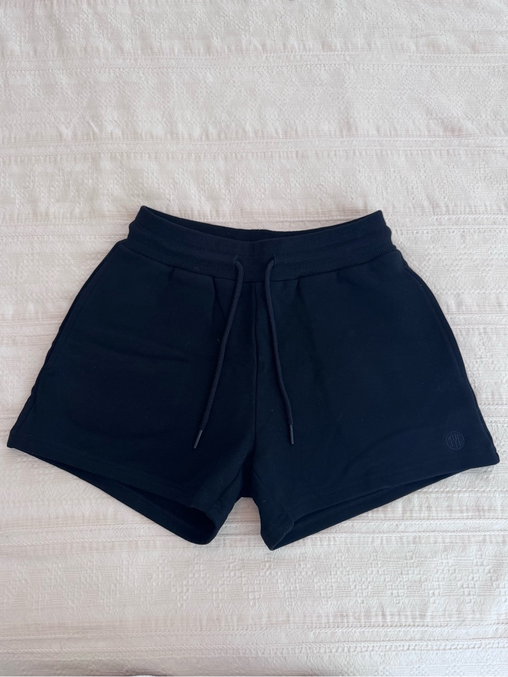 Til You Collapse Black Athletic Drawstring Shorts